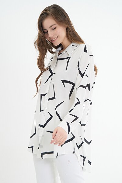 Pattaya Women's White Long Sleeve Shirt P21s201-2260