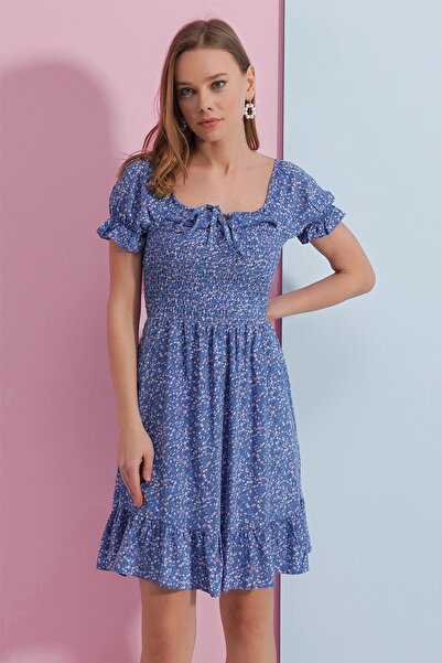 Pattaya Rochie Gimped pentru femei cu mâneci cu balon P23s191-5039