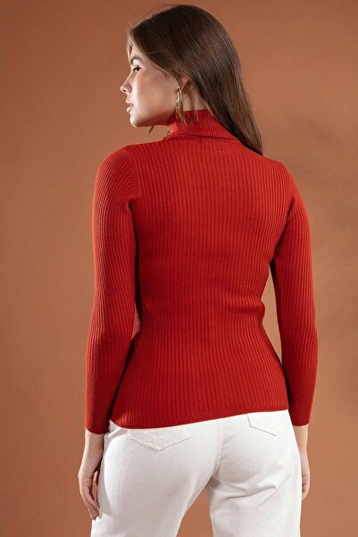 Pattaya Women's Turtleneck Corduroy Knitwear Sweater Y20w110-44500