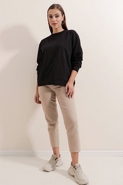 Pattaya Women's Crew Neck Basic Sweatshirt P22w201-3321