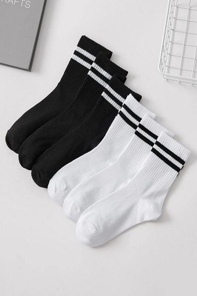 Fs Fresh Socks Pachet de 6 șosete unisex pentru colegiu