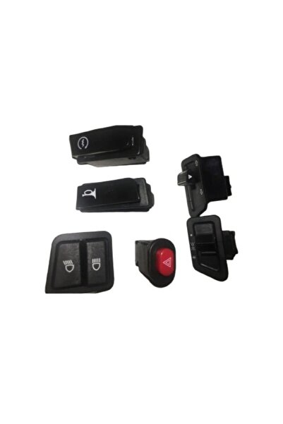 RMG Scooter Cup Düğme Seti Marş Korna Sellektör Sinyal Far Dörtlü