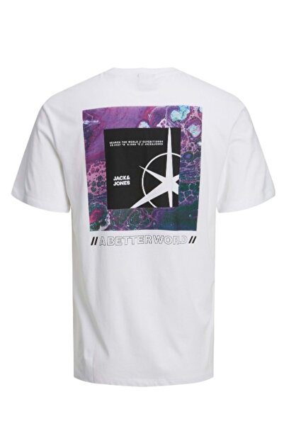 Jack & Jones Τζακ Τζόουνς 12235164 Καλοκαιρινό μπλουζάκι Ss - Jack Jones - Λευκό - M - St06310-white-m