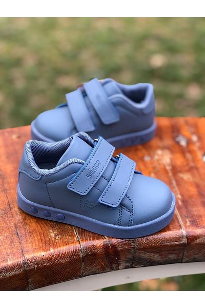Vicco Oyo Lighted Sneaker Sports Shoes Denim