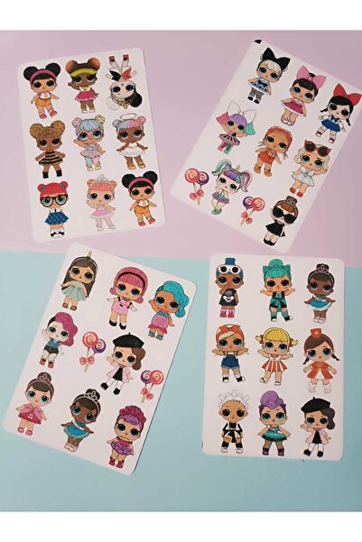 EyER Shoping Set de autocolante pentru păpuși Lol