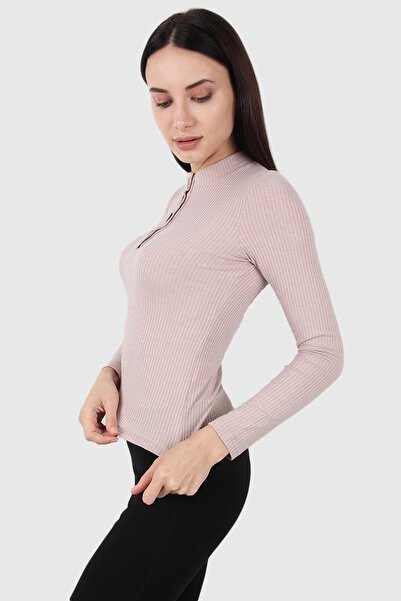 ALEXANDERGARDI Μακρυμάνικο μπλουζάκι με κουμπιά (b20-1669)