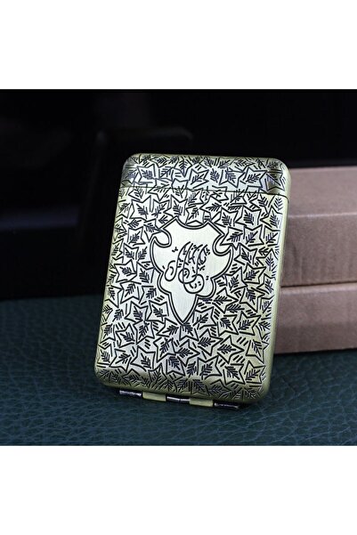 HEPBİMODA Antik Tasarım Gümüş Renk Sigara Tabakası