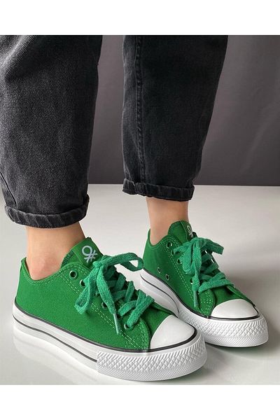 United colors of benetton sale green sneakers