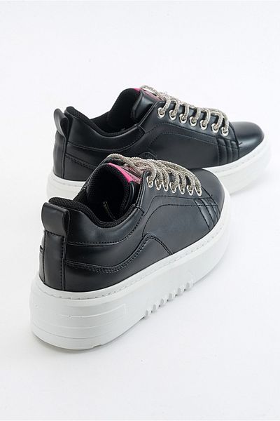 LuviShoes Černé dámské sportovní boty Rosso