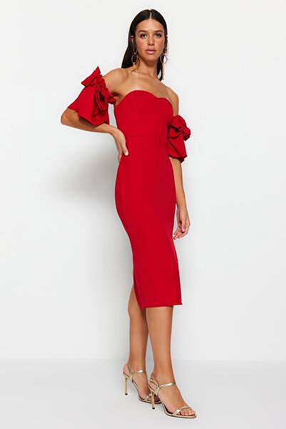 Trendyol Collection Kleid - Rot - Bodycon