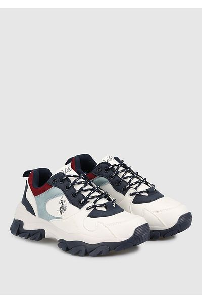 U.S. Polo Assn. Tracky White Women's Sneakers