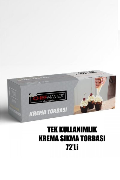 Chefmaster Krema Sıkma Torbası 72 Li
