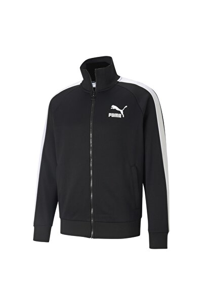 Puma Iconic T7 Track Jacket Pt Siyah Erkek Fermuarlı Sweatshirt