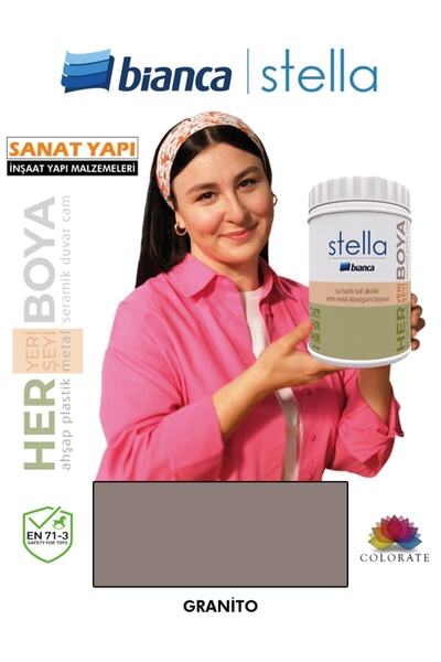 Bianca Stella Su Bazlı Akrilik Boya 500Ml