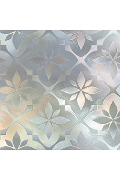 DEMEYA Cam Serisi Vitray Görünüm Için Kendinden Yapışkanlı Cam Kaplama Folyosu (5mx45cm)