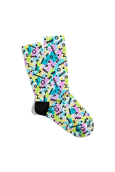 Eğlenceli Çoraplar Șosete Fun Sosete Unisex Ethnic X2 Imprimate Ecsoket392