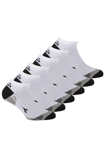 Diadora Unisex Sneaker Sportsocken, 6er Pack - Socken, Mehrfachpackung, Logo, Muster
