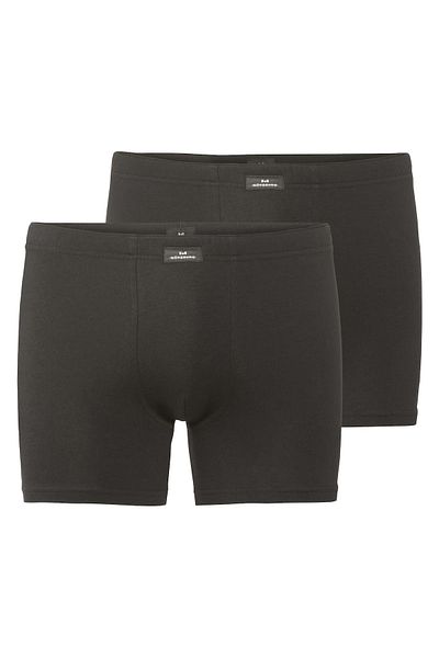 Götzburg GÖTZBURG Herren Boxershorts, 2er Pack - Radfahrer, Unterwäsche, Unterhosen, Baumwolle, Logo,