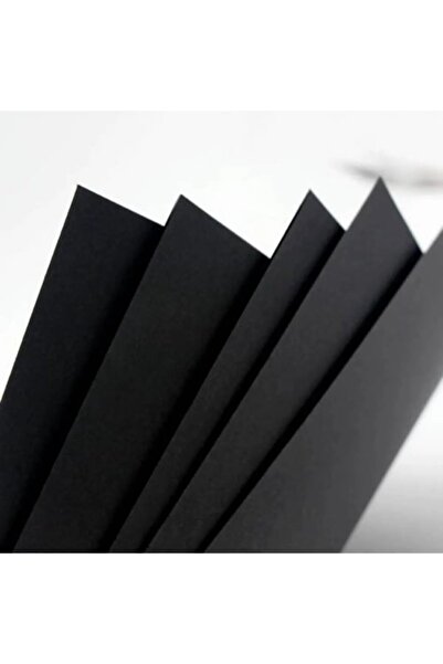ELUX 120 Gr A4 Black Copy Paper - Background Cardboard 200 Pieces