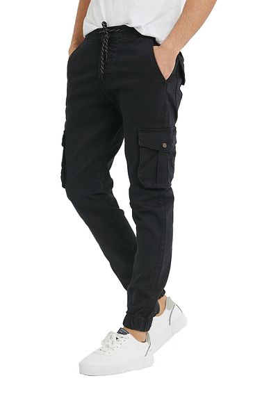 DOAYS Dawrazz Men's Cargo Pants with Elastic Jeans Leg -386