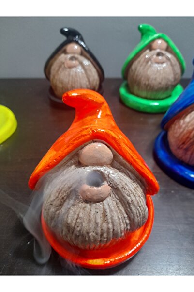 TÜRKÜ HEDİYELİK Cüce Adam Konik Tütsülük | Geri Akış Tütsülük | Ortam Kokusu ...