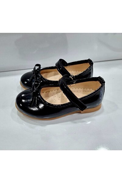 Minican Kız Çocuk Ortopedik Siyah Babet