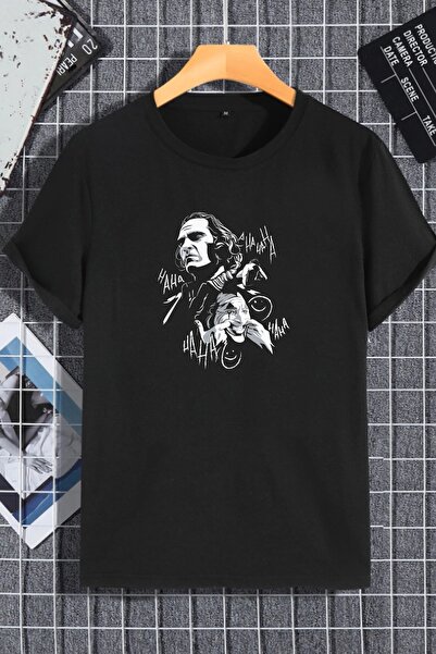 macklin Unisex Joker Joaquin Phoenix Lik Dizajn Oversize kroj T-shirt