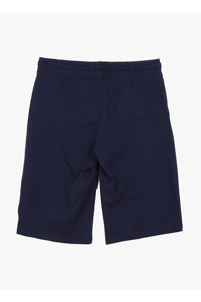 U.S. Polo Assn. Pantaloni scurți pentru femei, cu talie elastică, cu croiala normală, albastru bleumarin Bamen-ıy23