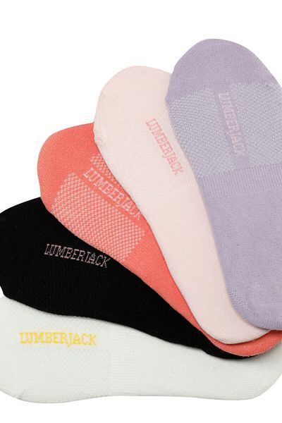 lumberjack Wl Corel 5 31gc214 3fx Coral Women's Socks