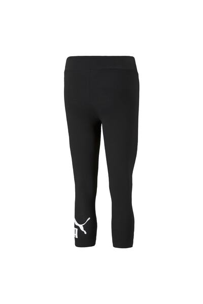 Puma Ess 45019 Logo Leggings Siyah Kadın Tayt