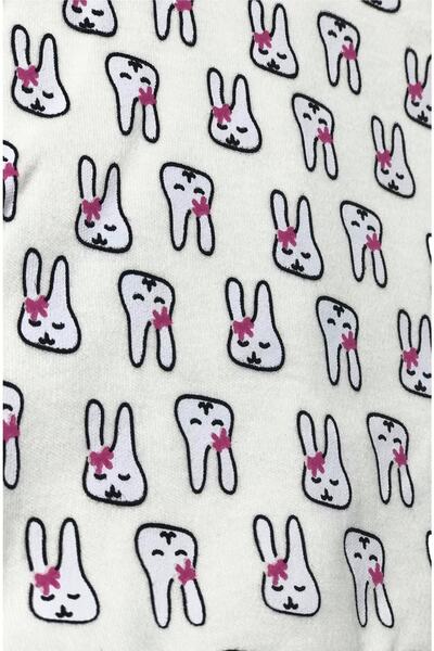 Cramerr Double Layer Combed Cotton Interlock Baby Kids Beanie (Sleepy Rabbit)