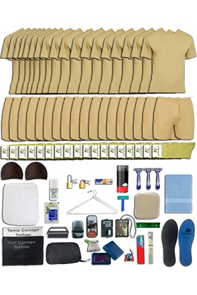 askerpaketi 18'li Tavsiye Asker Paketi-asker Seti-askeri Malzeme Paketi-bedel...