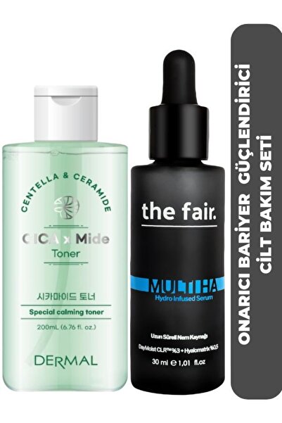 the fair. . Hiyalüronik Asit Cilt Serumu + Dermal Cica Seramid Onarıcı Tonik Set