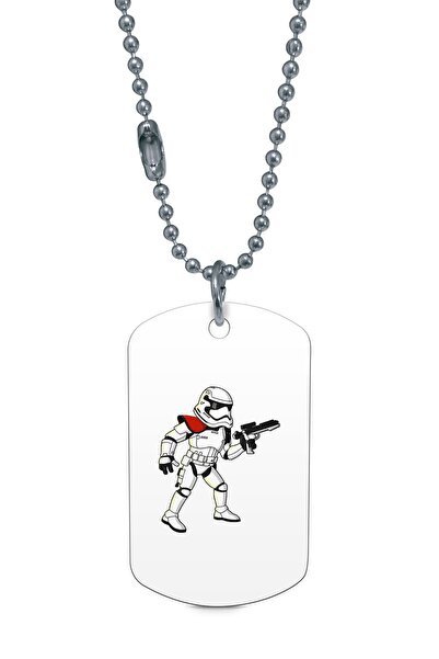 herotasarım علامة ستار وورز فضية اللون - Dft7498