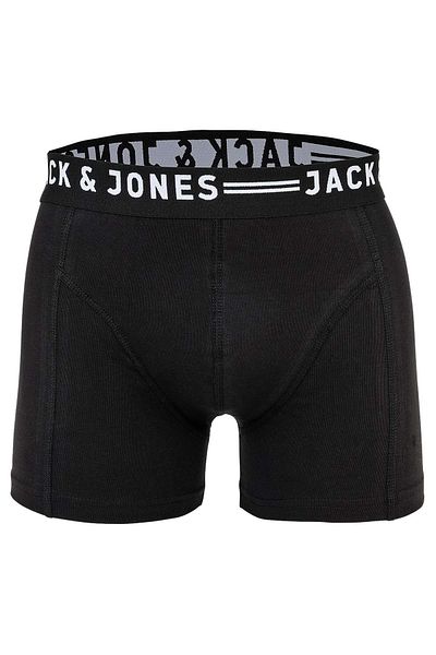 Jack & Jones JACK&JONES 6er-Pack Herren-Boxershorts – SENSE TRUNKS, Baumwoll-Stretch