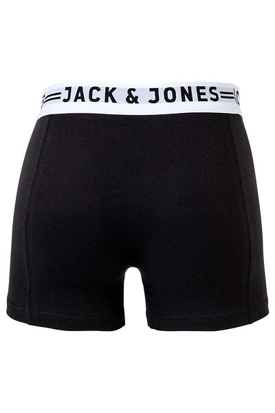 Jack & Jones JACK&JONES Herren Boxershorts, 6er Pack – SENSE TRUNKS, Baumwoll-Stretch