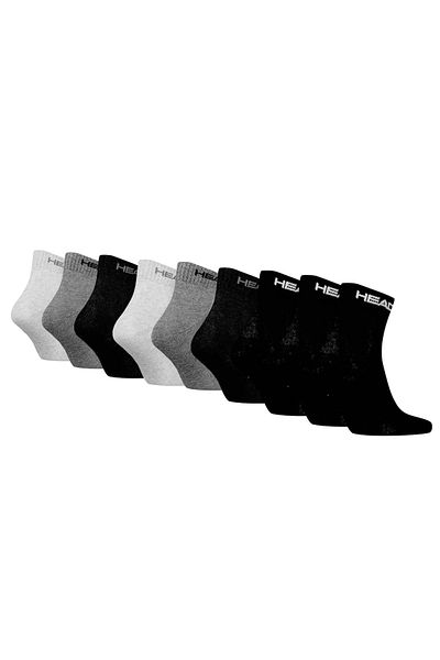 Head Unisex Quarter Socken, 9er-Pack – PERFORMANCE QUARTER ECOM, Sportsocken, Logo