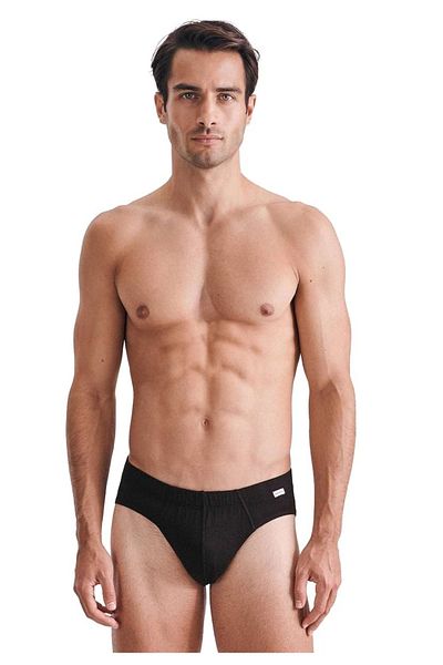 Seidensticker Herren Slip, 3er Pack - Comfort Cotton Classic Briefs, einfarbig