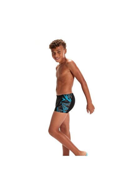 SPEEDO Hyperboom Aquashort - Μαύρο/Μπλε