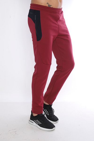 NEED LİFE Men's Burgundy Sweatpants