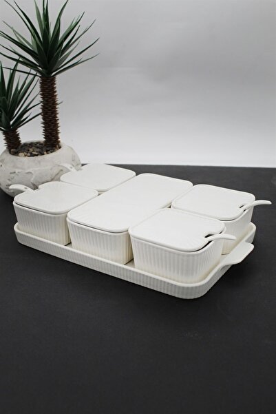 Turnberry Pure White 6'lı Set Porselen Kahvaltılık