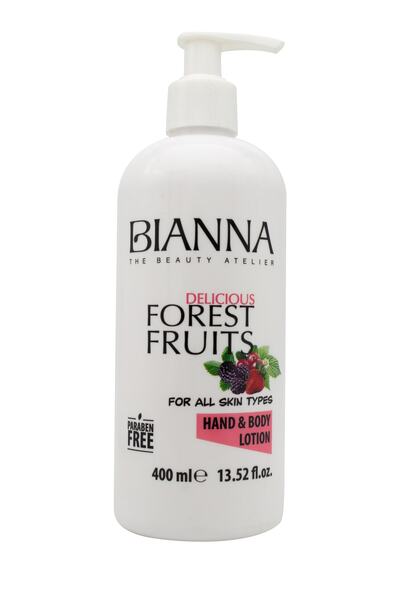 Bienna Orman Meyveli El Ve Vücut Losyonu Büyük Boy 400 Ml.