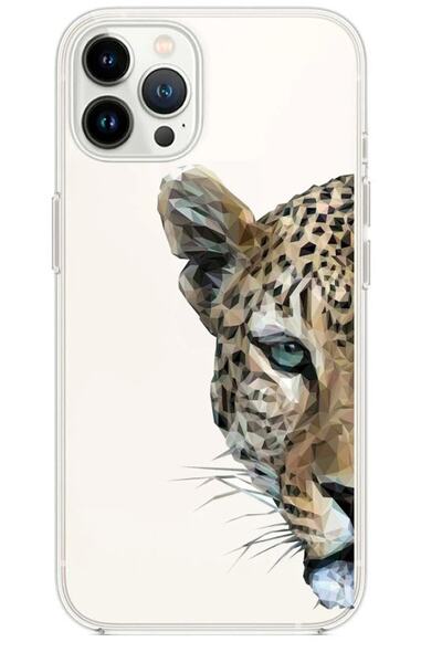 Powerfox Iphone 14 Pro Max Uyumlu Kaplan Şeffaf Telefon Kılıfı