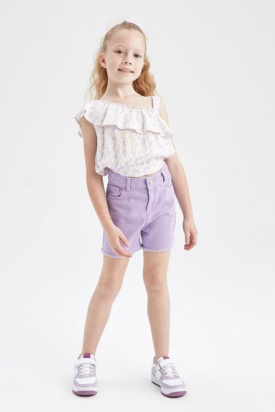 DeFacto Bluse - Lila - Regular Fit