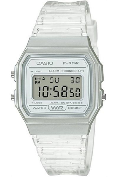 Casio Unisex Retro Wristwatch - F-91WS-7DF