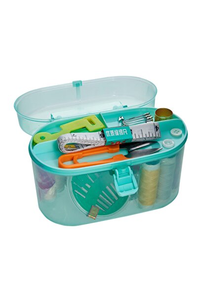 Tohana Çantalı Dikiş Seti - Asorti - 10x5 cm