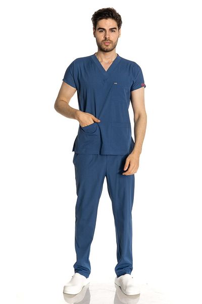 TIPMOD Bat Sleeve Lycra Indigo Doctor / Nurse Jersey