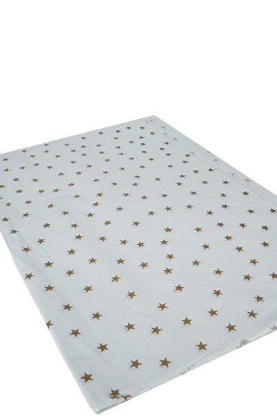 Brandtobag 50x70 cm Altın Yıldız Desenli Baskılı Pelur Kağıdı 50 Adet