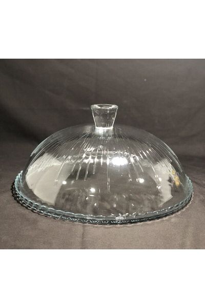 Paşabahçe White Patisserie Cake Bowl with Lid 95198