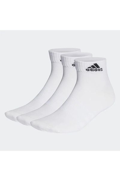 adidas T Spw Ank 3p - Σετ Unisex Λευκές κάλτσες